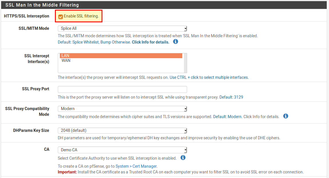 Block ads on all your devices using pfSense, Squid & SquidGuard