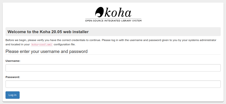 Koha Installer