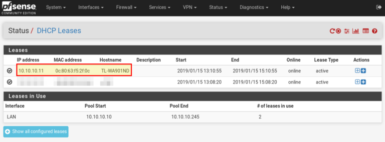 pfsense wifi access point