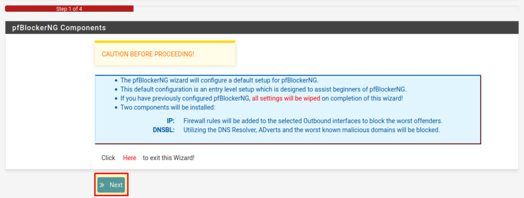 pfsense webfilter with pfblockerng